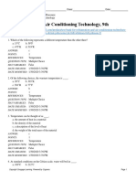 Test Bank For Refrigeration and Air Conditioning Technology 9th Edition Eugene Silberstein Jason Obrzut John Tomczyk Bill Whitman Bill Johnson 2