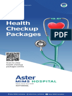 Health Checkup Brochure