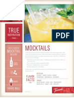 Application Sheet Mocktails