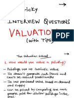 11 Tricky Valuation Interview Questions 1679990169