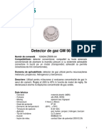 Detector de Gaz - GM98