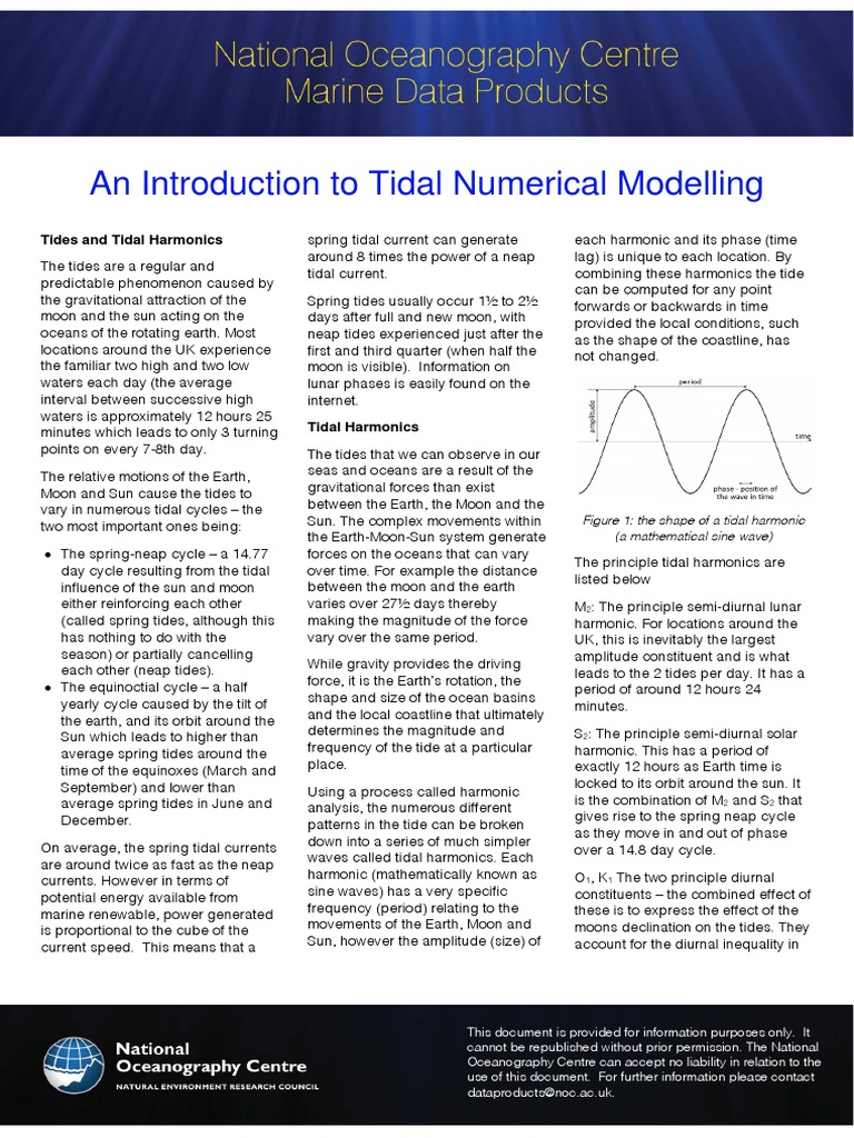 Modeling Spring and Neap Tides | PDF | Tide | Moon