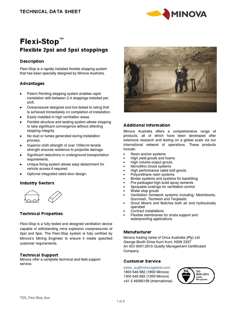 tds_flexi-stop_aus_29april2019 | PDF | Trademark