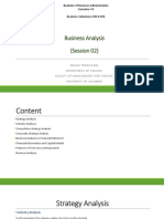 Session 02 Business Analysis