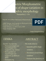 A Geometric Morphometric Assessment of Shape Variation in