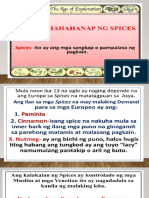 Paghahanap Ng Spices at Mga Dutch