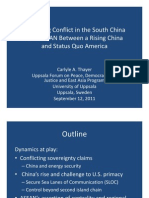 Thayer South China Sea: ASEAN Between Rising China and Status Quo America