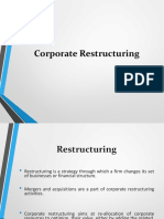 8-Corporate Restructuring