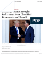 Romney On Trump Indictment