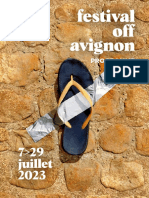 Programme Festival Off Avignon 2023