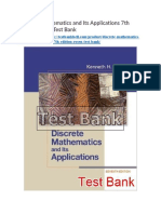 Discrete Mathematics and Its Applications 7th Edition Rosen Test Bank