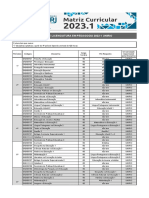 Matriz Pedagogia UNIRIO 2023.1