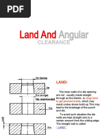 Punch and Die Clearance Explained | PDF | Mechanical Engineering ...