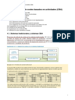 Tema 4. Sistemas de Costes Basados en Actividades