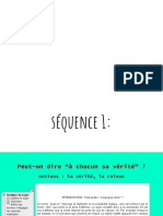 S1 I - 1) Le Relativisme