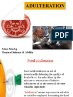 Food Adulteration