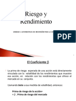 Riesgo y Rentabilidad