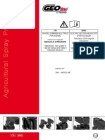 Use & Maintenance Instruction Geoline Eletric Valve