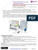 Computer Bundle PDF Notes