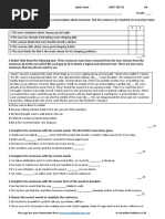 Unit Test 4B Basic Level