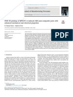 FDM 3D Printing of MWCNT Re-Inforced ABS Nano-Composite Parts With Enhanced Mechanical and Electrical Properties