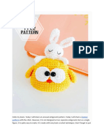 Chick With Bunny Amigurumi PDF Free Pattern