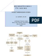 PIK2BAB2. Pendahuluan Kesetimbangan