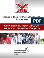 Guía para El Fiscalizador de Local de Votación (FLV)