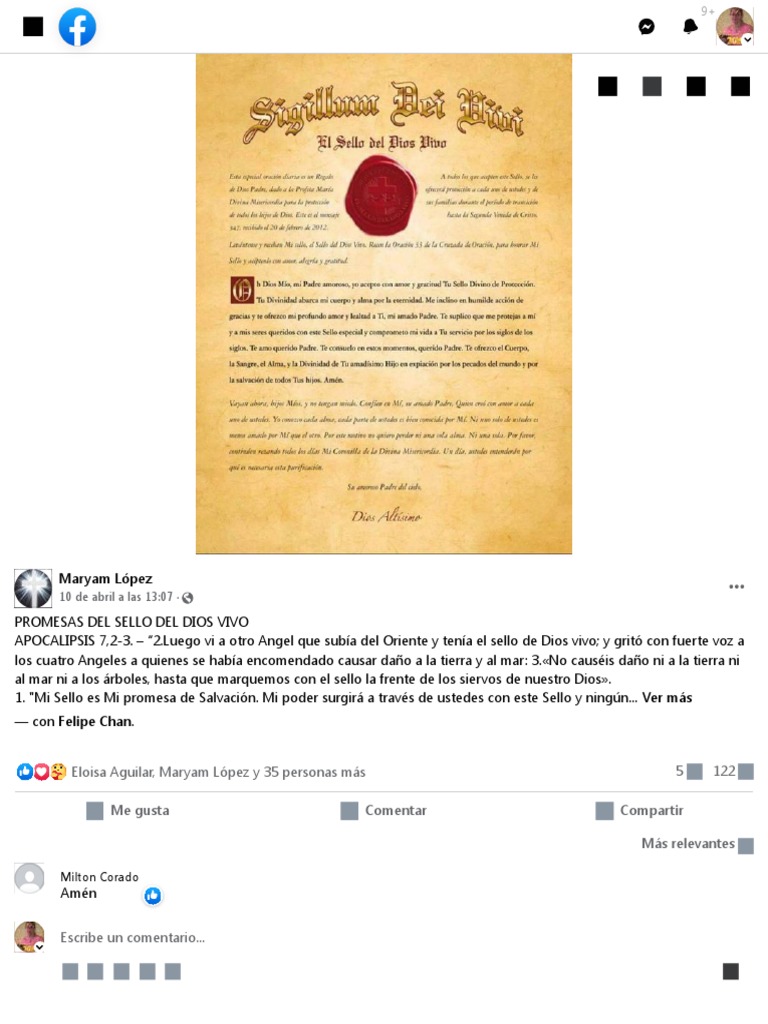 sello del Dios Vivo PDF