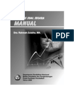 Analisis Soal Secara Manual