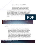 Como Crear Una Tabla en Una Base de Datos de MySQL