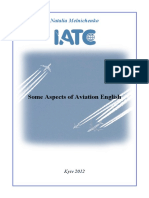 Some Aspects of Aviation English For Students