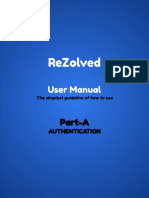 ReZolved - User - Guide Part-A