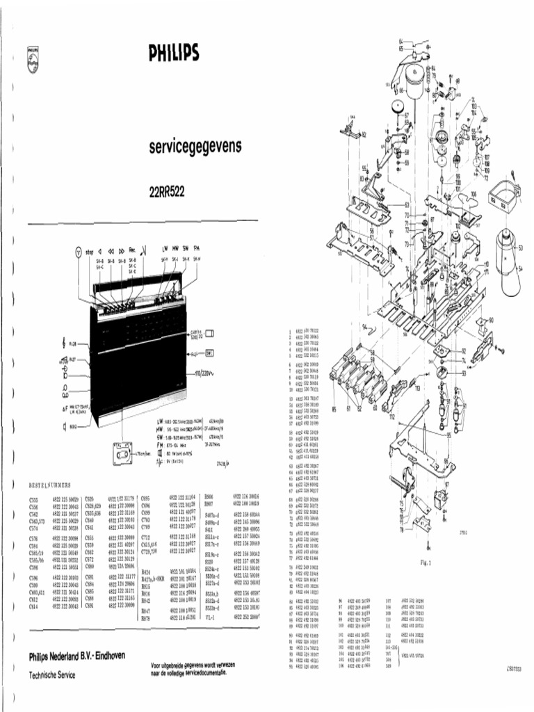 Philips 22rr522 | PDF