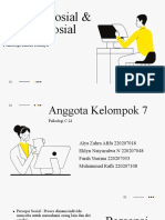 Persepsi Sosial Dan Kognisi Sosial