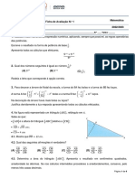 FT - 5 - Ficha de PreparaÃ Ã o para A Ficha de AvaliaÃ Ã o N.Âº 1