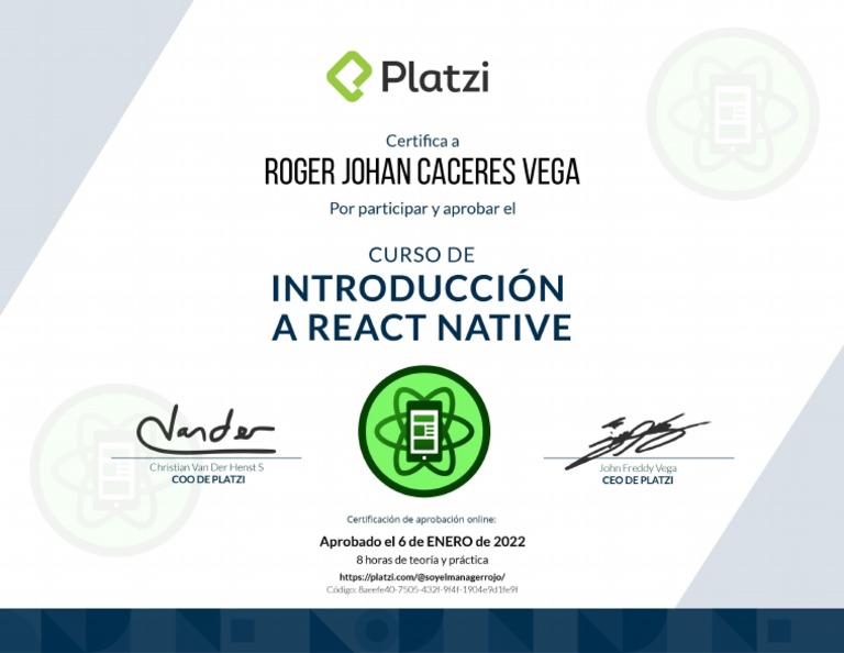 Diploma react native pdf