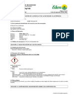 DISPER Chlorophyl GS: Ficha de Datos de Seguridad