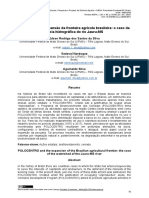 Polocentro e A Expansão Da Fronteira Agrícola Brasileira