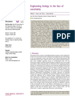 Engineering Biology in The Face of Uncertainty