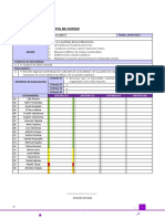 Lista de Cotejo P.S 19-04