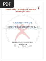 Auto Cad Lab Manual