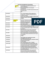 Cost Lecture Details Autumn 2022 6