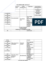 Planificare Anuală MODEL