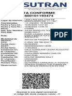 Acta Conforme #600101193474: Descarga Tu Acta Digital Escaneando El Código QR, Desde Cualquier Celular... !!!