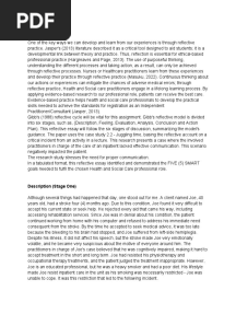 Reflective Practice