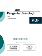 Hand Out Pengantar Sosiologi PDF