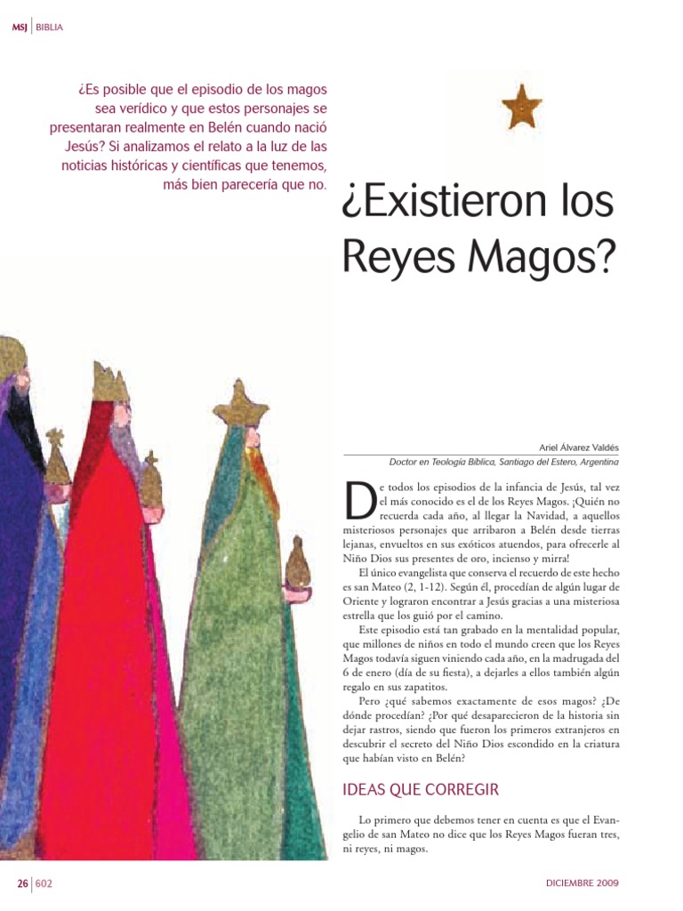 Veracidad del relato de los Reyes Magos | PDF | Reyes Magos | Jesús