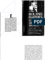 Roland Barthes El Imperio de