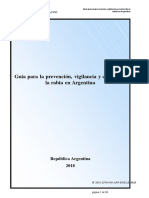 Guía para La Prevención, Vigilancia y Controld e Rabia en Argentina 2018